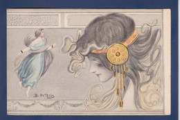 CPA Patella Art Nouveau Non Circulé Femme Woman Surréalisme - Altri & Non Classificati