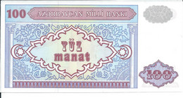 AZERBAÏDJAN     -  100 Manat  Nd(1993)    -- UNC -- - Azerbaïdjan