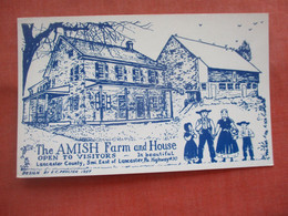The Amish Farm & House.    Lancaster  Pennsylvania > Lancaster    Ref 5491 - Lancaster