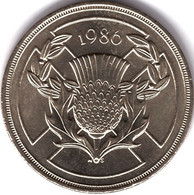 1986 United Kingdom (£2) 2 Pounds 13th Commonwealth Games, Edinburgh - KM#947 - 2 Pounds