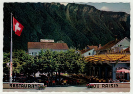 Suisse// Schweiz // Vaud // Villeneuve, Restaurant Du Raisin - Villeneuve