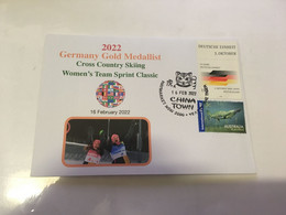 (1 G 42) Beijing 2022 Olympic Winter Games - Gold Medal To Germany - CCS - Women's Team Sprint Classic - Winter 2022: Beijing