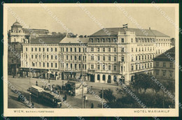 Osterreich Wien Maria Hilfer Strasse Hotel Tramway Cartolina WX6724 - Other & Unclassified