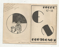 Souvenir, EM ,Ecole Normale De PARTHENAY, Promo 1947-1951 , 2 Scans - Unclassified
