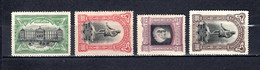 España   1916  .-   Y&T Nº    12-14/15-18   Servicio - Officials