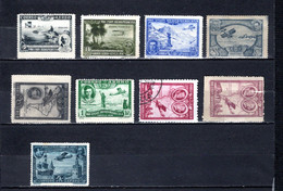 España   1930  .-   Y&T Nº    75/83   Aéreo - Used Stamps