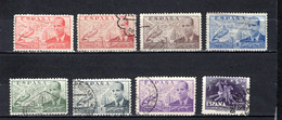 España   1941-47  .-   Y&T Nº    217/218-220/223A-235   Aéreo - Used Stamps