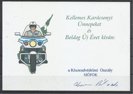 Hungary, Trooper Bringing Christmas Tree, Card. - Other & Unclassified