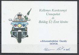 Hungary, Trooper Bringing Christmas Tree, Card. - Autres & Non Classés