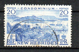 Col24 Colonies Nouvelles Hebrides N° 189 Oblitéré Cote 1,50€ - Usados