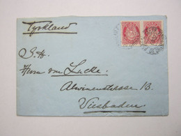 1907 , Brief Nach Deutschland - Storia Postale