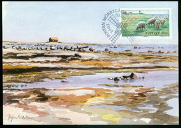 Mk Sweden Maximum Card 2003 MiNr 2349 | World Heritage Sites. Öland. Sheep Grazing Coastal Wetlands - Maximumkaarten (CM)