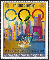 Cambodia (Rep. Khmere) 1975 - Mi 415A - YT Pa 31R ( Montreal Olympics : Flame ) Airmail MNH** - Kambodscha