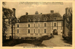 Ste Hermine * Vue Sur Le Château - Sainte Hermine