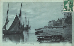 LE CROTOY : QUAI LEONARD - Le Crotoy