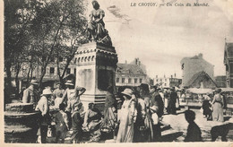 LE CROTOY : UN COIN DU MARCHE - Le Crotoy