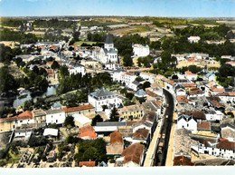 Mareuil Sur Lay * Vue Générale Aérienne Du Village Et La Route De Luçon - Mareuil Sur Lay Dissais