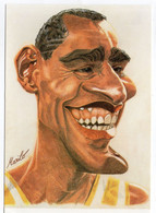 CPM   87   LIMOGES  -  CSP    BASKET BALL -    CARICATURE RICHARD DACOURY      PAR MARILO - Baloncesto