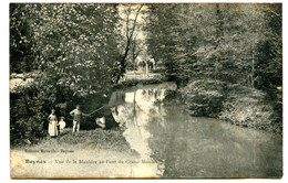 BEYNES - Vue De Le Mauldre Au Fond Du Grand Moulin (Voir Description) - 409 - Beynes