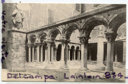 - Aix-en-Provence  - Cathédrale Saint Sauveur, Intérieur Du Cloître, écrite, 1908, TTBE, Ancienne, Scans. - Aix En Provence