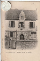 56  -  Carte Postale Ancienne De  SARZEAU   Maison Ou Est Né Lesage - Sarzeau