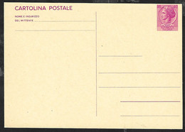 CARTOLINA POSTALE SIRACUSANA LIRE 40 - NUOVA - Interi Postali