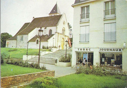 CPSM Chambourcy L'Eglise Vue De La Place De La Mairie - Chambourcy