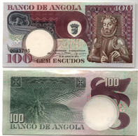 ANGOLA 100 Escudos 1973 P-106 UNC - Angola