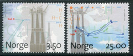 NORWAY 1996 Troll Field Gas Extraction MNH / **.   Michel 1211-12 - Neufs