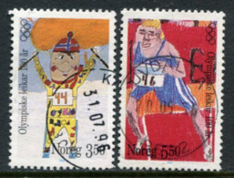NORWAY 1996 Centenary Of Modern Olympic Games Used.   Michel 1206-07 - Gebraucht
