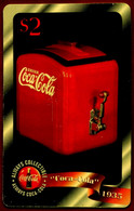 SCHEDA PHONECARD U.S.A. SPRINT COCA-COLA '96 $2 COKE COOLER/DISPENSER (1935) #40 - Sprint