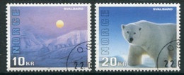 NORWAY 1996 Svalbard Administrative Area Used.   Michel 1202-03 - Usados