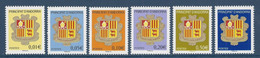 ⭐ Andorre Français - YT N° 681 à 686 ** - Neuf Sans Charnière - 2010 ⭐ - Unused Stamps