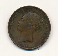 GREAT BRITAIN - 1 Penny 1844. (Victoria) High Quality. (GB021) - D. 1 Penny