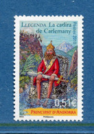 ⭐ Andorre Français - YT N° 693 ** - Neuf Sans Charnière - 2010 ⭐ - Unused Stamps