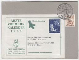 Austria 1954 Christkindl Postmark On Parcel Cutout B220220 - 1945-60 Cartas