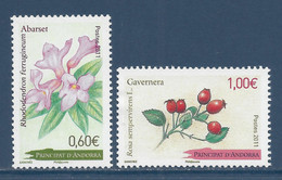 ⭐ Andorre Français - YT N° 713 Et 714 ** - Neuf Sans Charnière - 2011 ⭐ - Unused Stamps