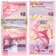 Bermuda 5 Dollars 2009 P-58 Onion Prefix UNC - Bermudas