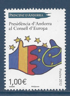 ⭐ Andorre Français - YT N° 731 ** - Neuf Sans Charnière - 2012 ⭐ - Unused Stamps