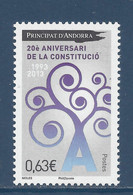 ⭐ Andorre Français - YT N° 736 - Neuf Sans Charnière - 2013 ⭐ - Unused Stamps