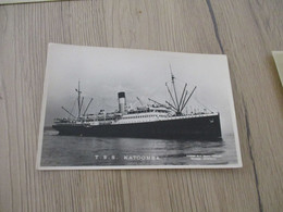 Photo Format CPA Bateau Ship Paquebot T S S . Katoomba - Paquebote