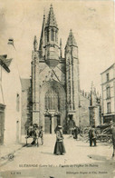 Guérande * Rue Et Place De L'église St Aubin * Buvette * Attelage - Guérande