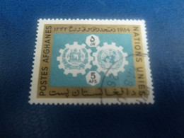 Postes Afghanes - Nations Unis - Val 5 Afs - Multicolore - Oblitéré - Année 1964 - - Afghanistan