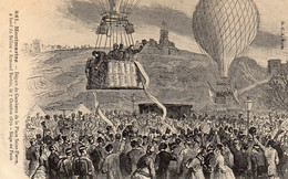 PARIS - Montmartre - Départ De Gambetta D'un Ballon Dirigeable, 1870 Siège De Paris - Arrondissement: 18