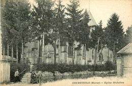 Courtisols * Vue Sur L'église St Julien - Courtisols