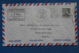AR6 CANADA  BELLE LETTRE  1955 MONTREAL   POUR  IVRY    FRANCE+  + AFFRANCH. PLAISANT - Cartas
