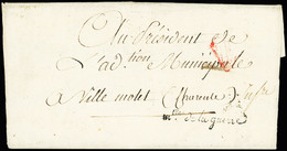 La Rochelle : Triple Déboursé Des Deux Charentes Manuscrit : "renvoi D'Angoulême 6 Ventose" + "Deb De Saintes" ETC. RR. - 1701-1800: Precursors XVIII