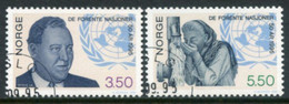 NORWAY 1995 50th Anniversary Of UNO Used.   Michel 1187-88 - Oblitérés