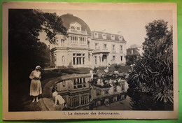 Rixensart Wallon, Belgique  Chateau De Cartigny La Demeure Des Debonnaires,  Animée,  Vers 1925, TB - Rixensart