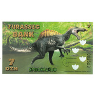 Billet, Espagne, Billet Touristique, 2015, JURASSIC BANK 7 DIN, NEUF - [ 7] Fouten & Varianten